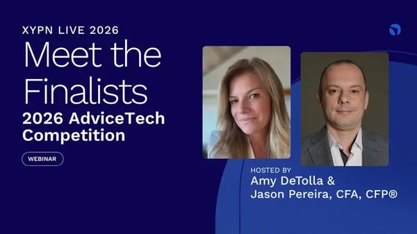 Meet the Finalists 2026 AdviceTech Competition Social Image